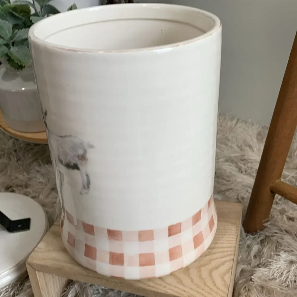 Pier‎ 1 Earthenware Goat Cookie Biscuit Storage Jar
